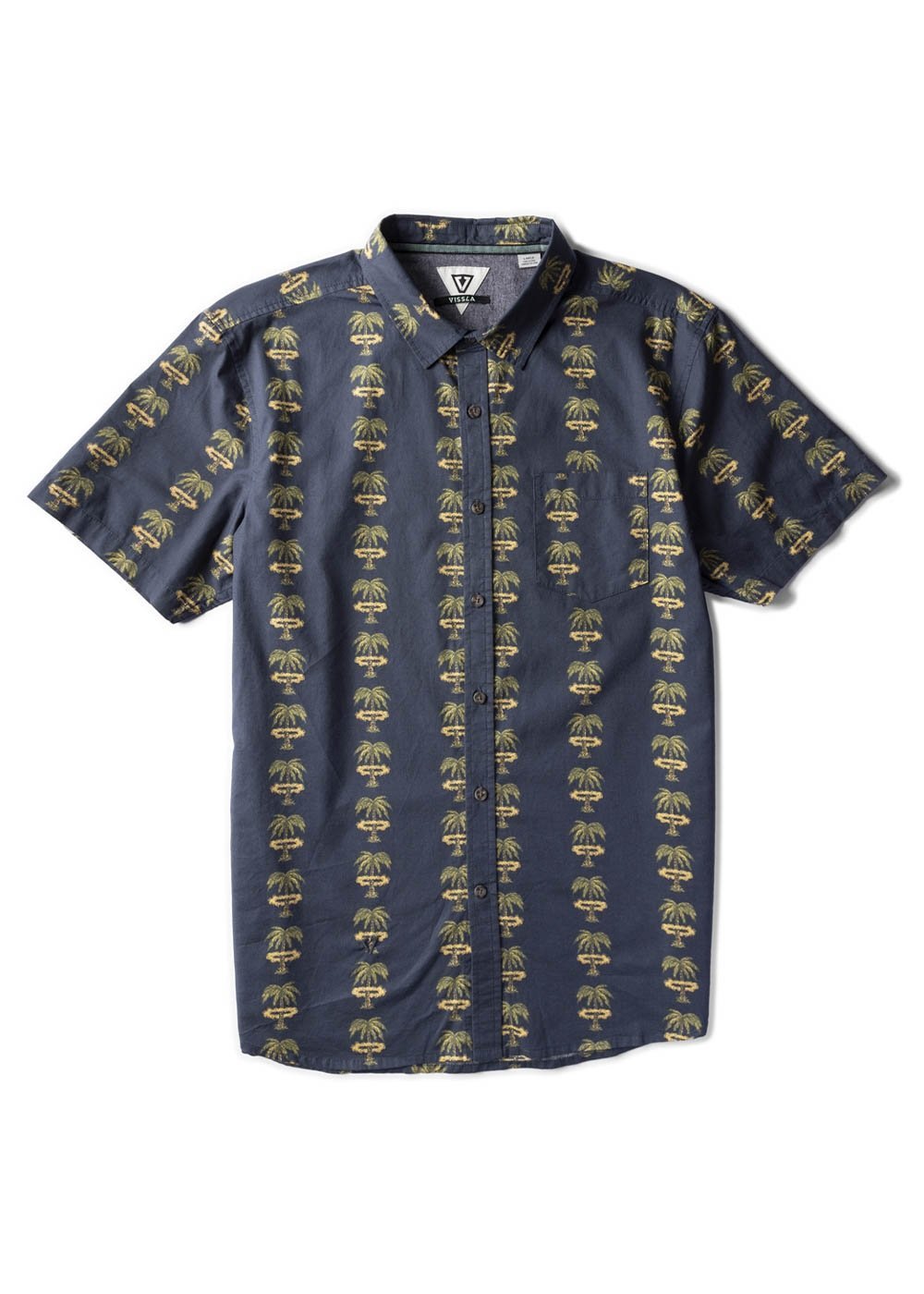 Vissla Atomic Palms Eco Boys Short Sleeve Shirt - Stoke Outlets