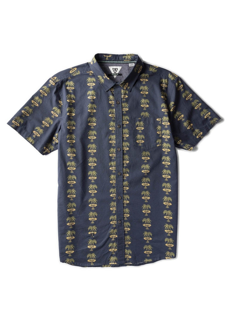 Vissla Atomic Palms Eco Boys Short Sleeve Shirt - Stoke Outlets