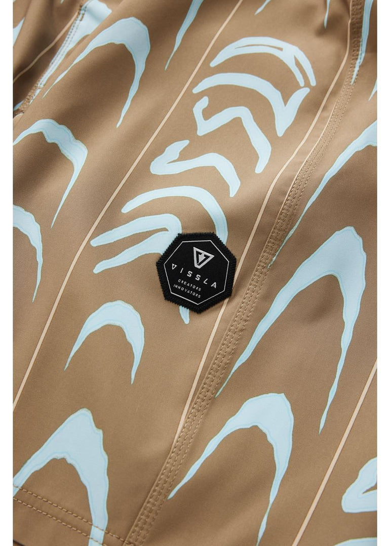 Vissla Monster Stripes 18.5" Boardshort - DKK - Stoke Outlets