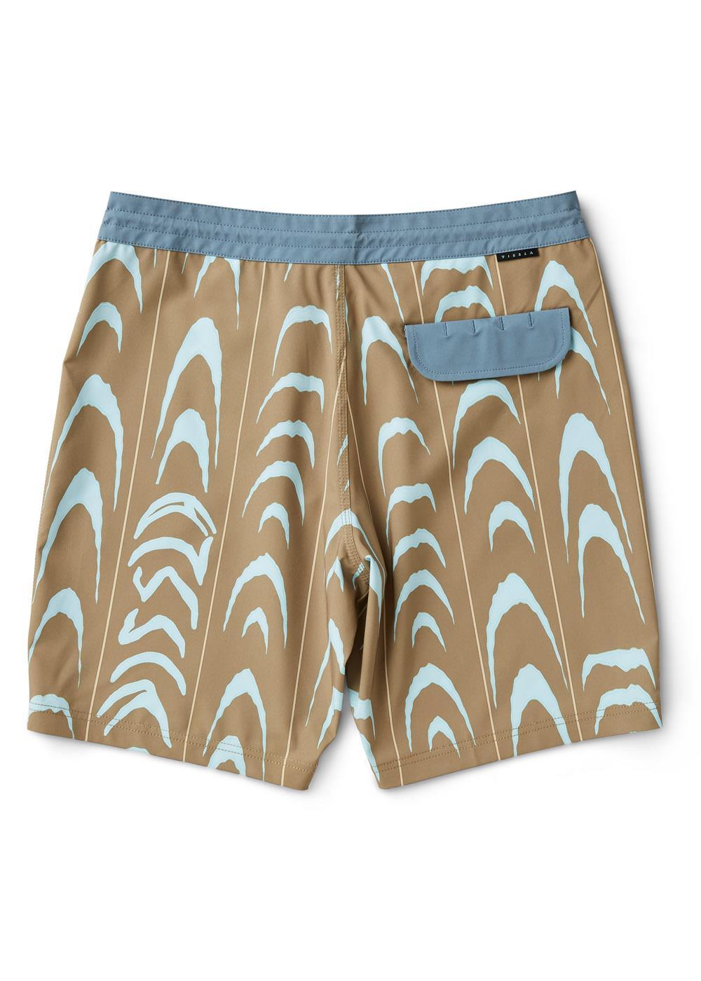 Vissla Monster Stripes 18.5" Boardshort - DKK - Stoke Outlets