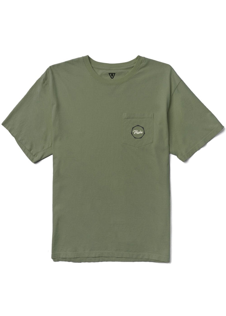 Vissla Work Day Premium Organic Pocket Tee - Stoke Outlets