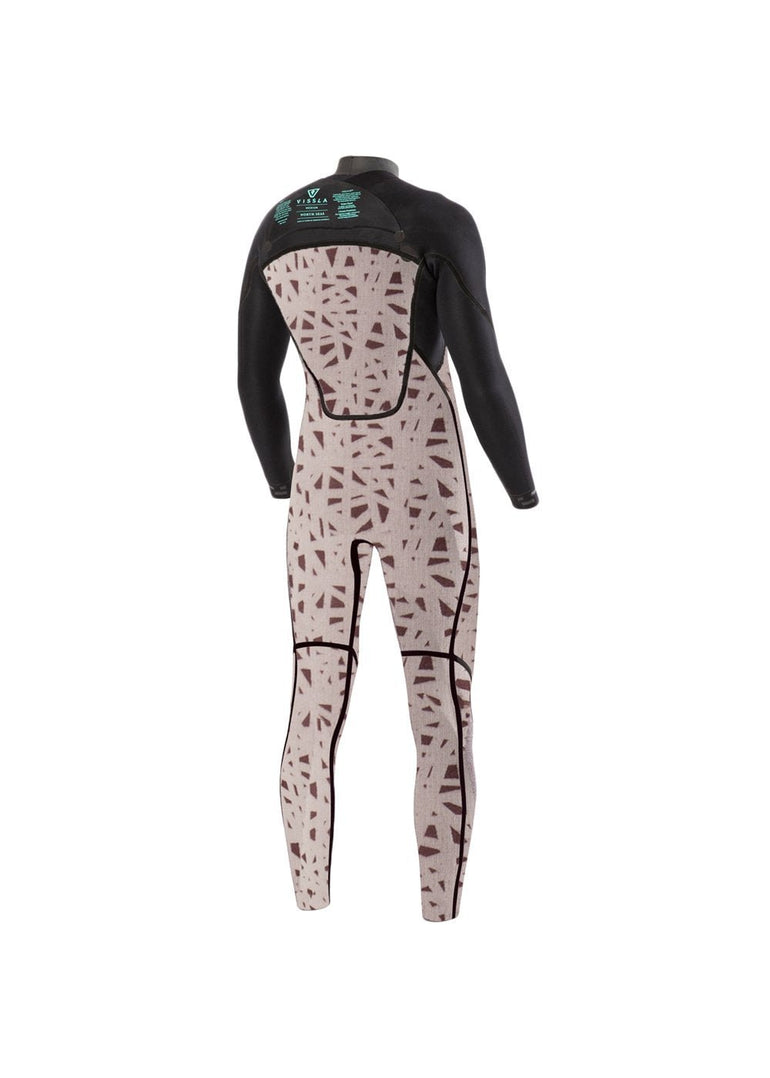 VISSLA NORTH SEAS 3 - 2 FULL CHEST ZIP - BLK - Stoke Outlets