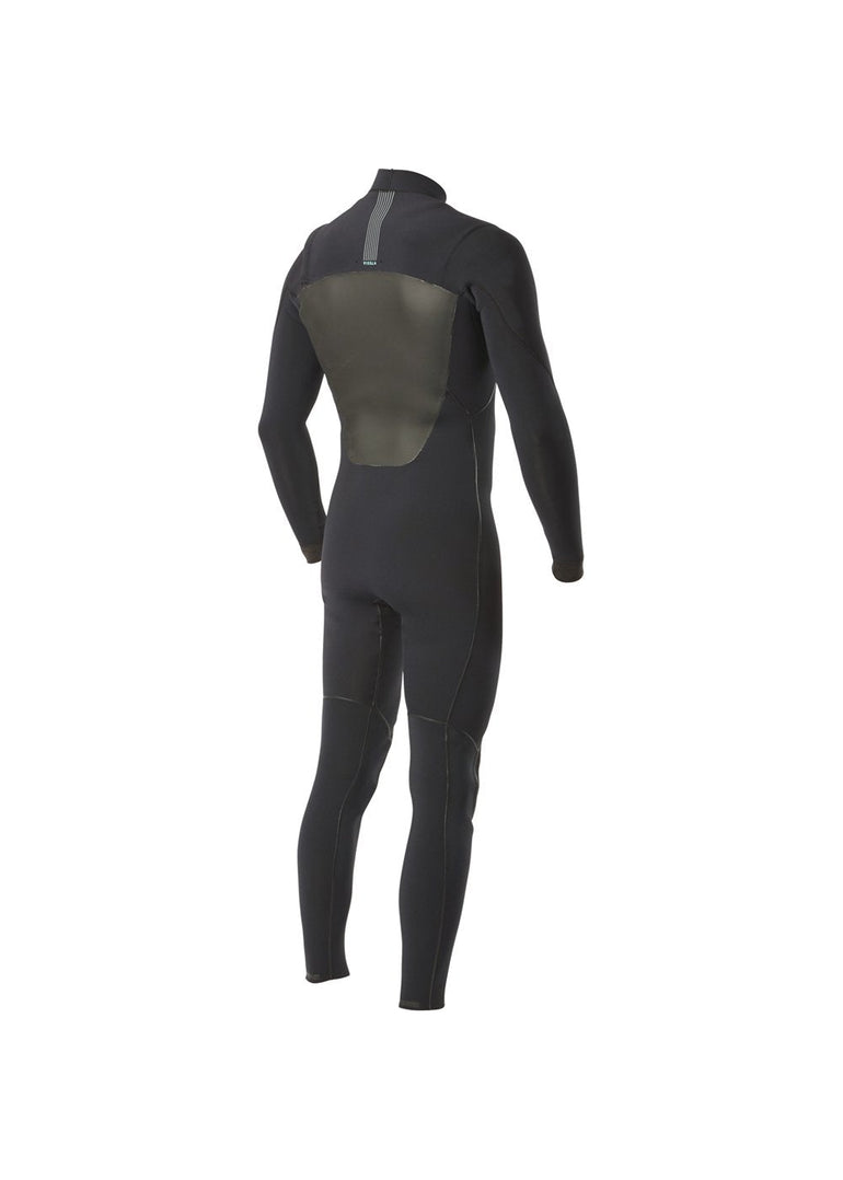 VISSLA NORTH SEAS 3 - 2 FULL CHEST ZIP - BLK - Stoke Outlets