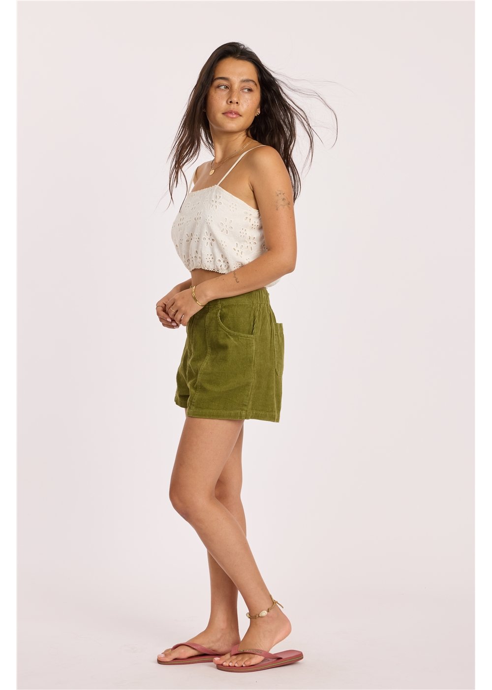 Sisstr SANDY SHORES WOVEN SHORT-SWD
