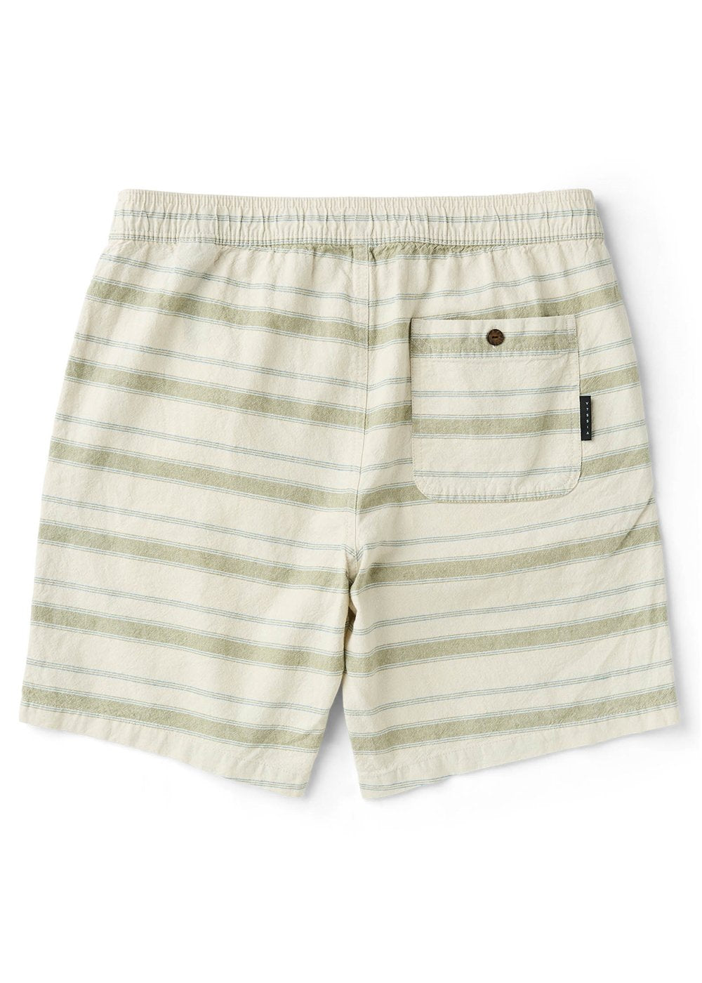 Vissla J. Linen Stripe Elastic 18" Walkshort-SAG