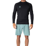 Vissla WARM SEAS ECO LS RASH GUARD-BLK