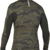 CAMO 2MM FRONT ZIP JACKET-CAM