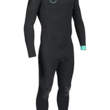 VISSLA BEWET CHIBA 3-2 FULL CHEST ZIP-BLK