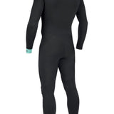 VISSLA BEWET CHIBA 3-2 FULL CHEST ZIP-BLK