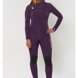 Sisstr Youth Seven Seas 4/3 Chest Zip Full Suit, Violet