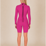 Sisstr Youth Summer Seas 2/2 Long Sleeve Wetsuit, Magenta