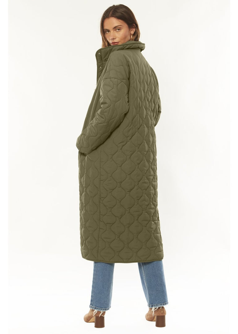 Amuse Society COMET COAT - MOS - Stoke Outlets