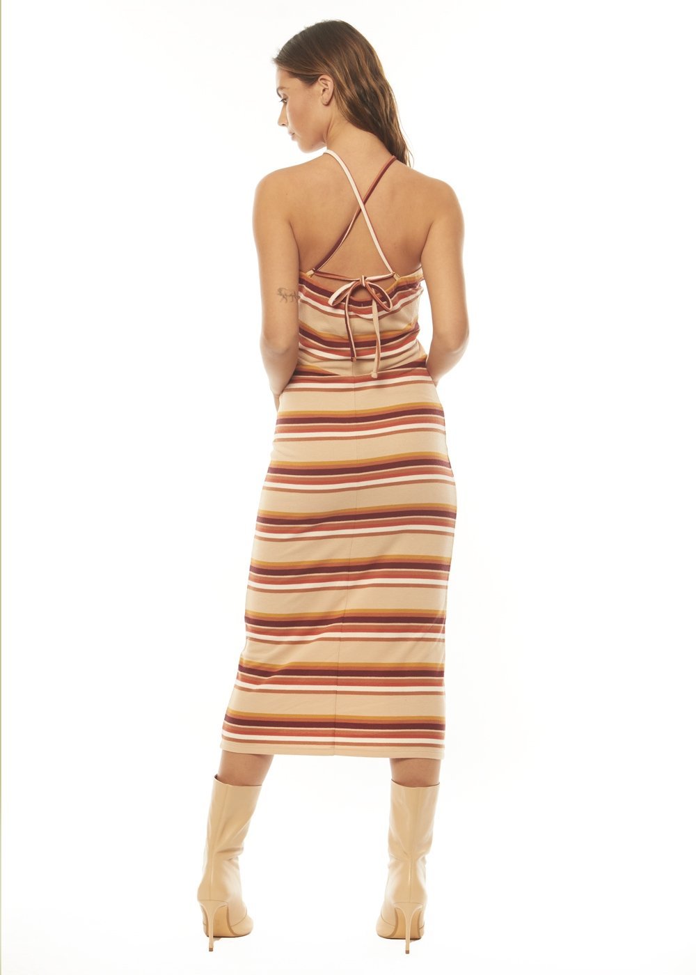 BEACH CRUSH KNIT TANK DRESS - BDS - Stoke Outlets