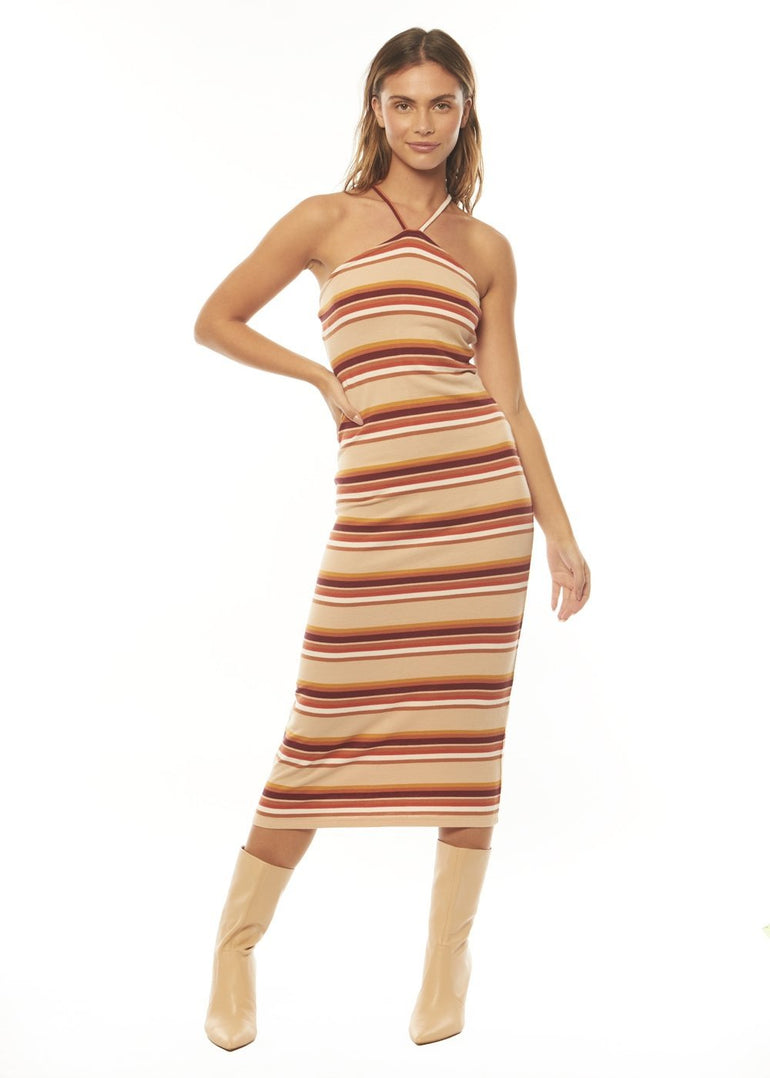 BEACH CRUSH KNIT TANK DRESS - BDS - Stoke Outlets