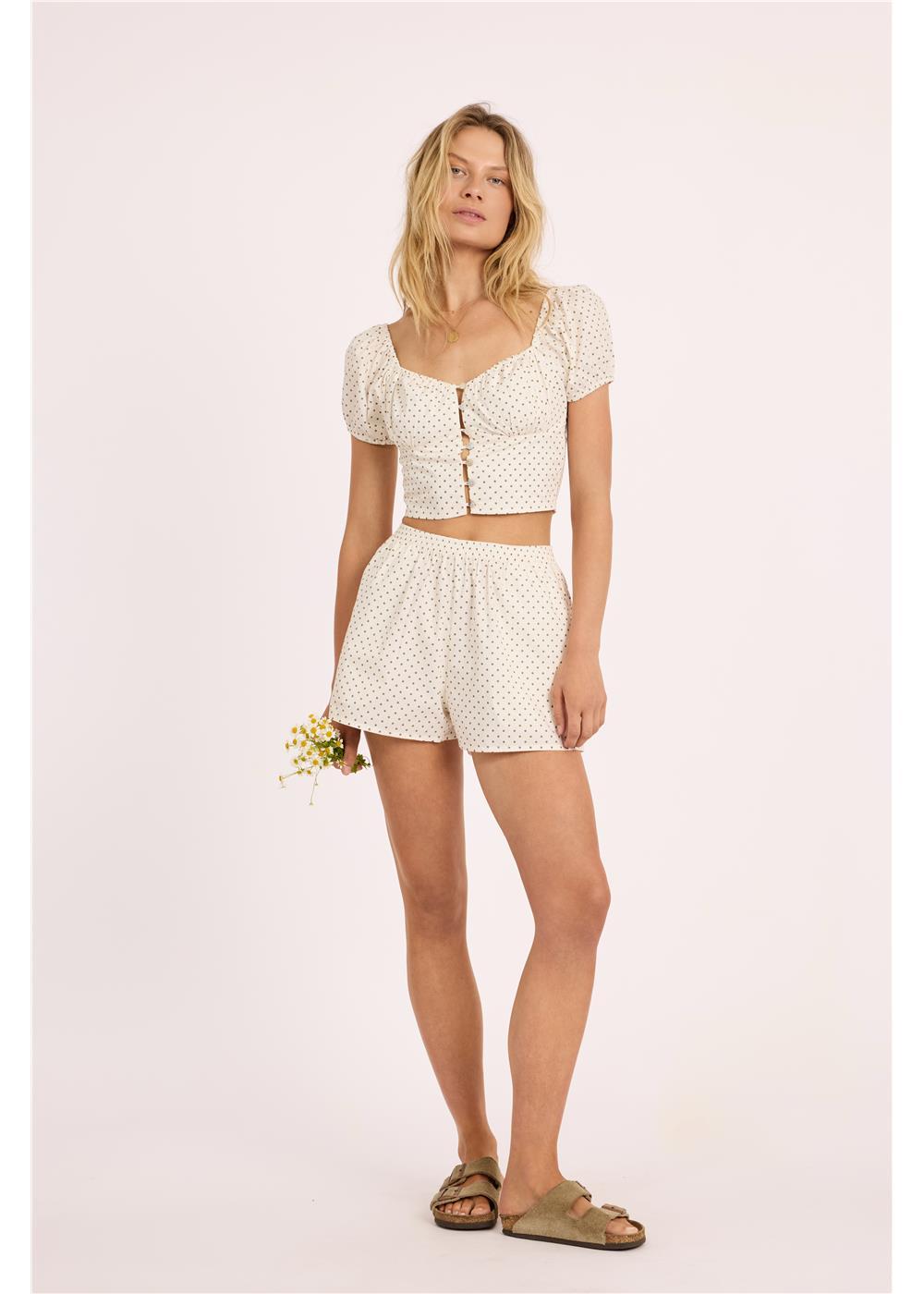 GOLDEN COAST WOVEN SHORT-SES - Stoke Outlets