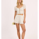 GOLDEN COAST WOVEN SHORT-SES - Stoke Outlets