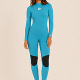 Sisstr 7 Seas 3/2 Back Zip Full Suit, Aqua - Stoke Outlets