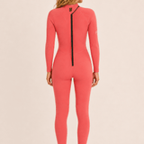 Sisstr 7 Seas 3/2 Back Zip Full Suit, Pink Hibiscus - Stoke Outlets