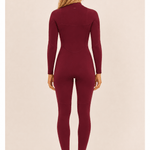 Sisstr 7 Seas 4/3 Chest Zip Full Suit, Wine - Stoke Outlets