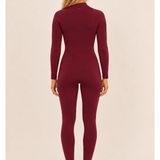 Sisstr 7 Seas 4/3 Chest Zip Full Suit, Wine - Stoke Outlets