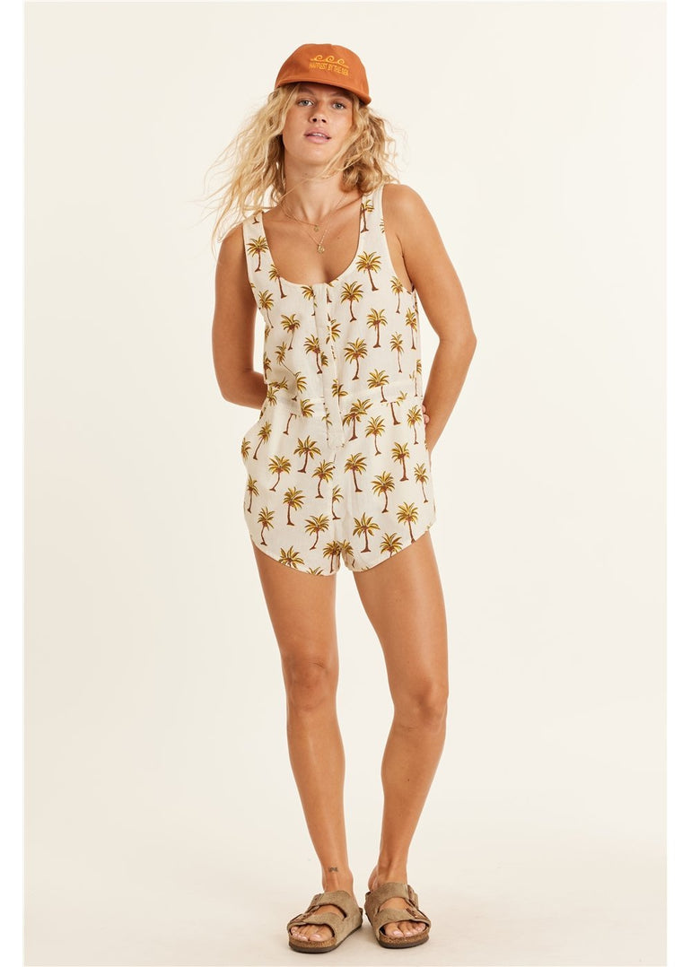 SISSTR ALL GOOD WOVEN ROMPER - SES - Stoke Outlets
