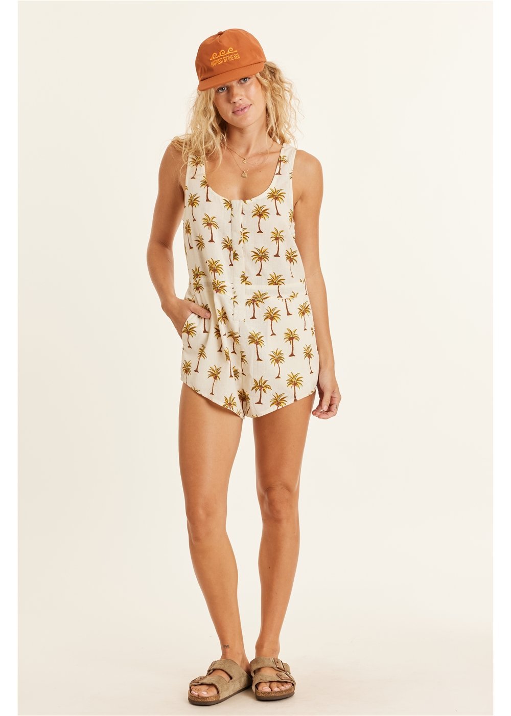 SISSTR ALL GOOD WOVEN ROMPER - SES - Stoke Outlets