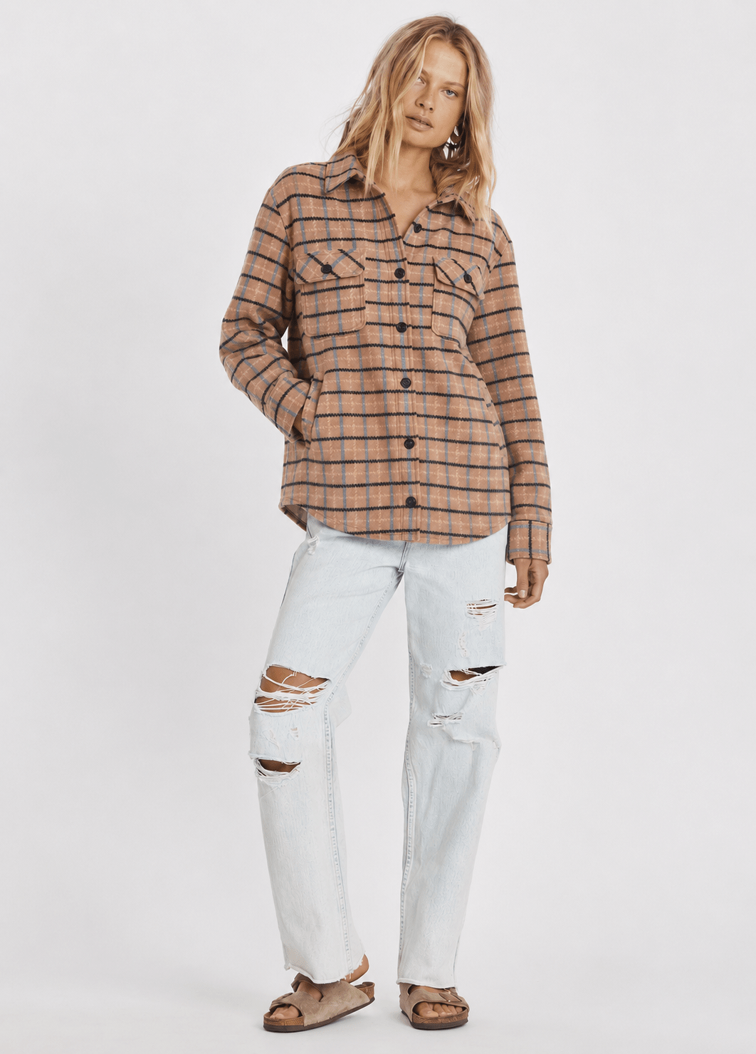 Sisstr Barker Fleece, Coconut - Stoke Outlets