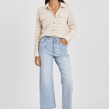 Sisstr Barker Fleece, White Sand - Stoke Outlets
