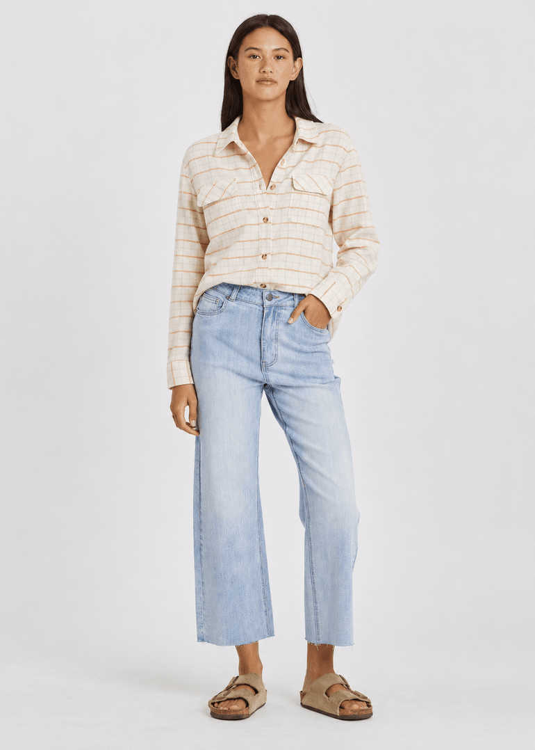 Sisstr Barker Fleece, White Sand - Stoke Outlets