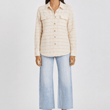 Sisstr Barker Fleece, White Sand - Stoke Outlets