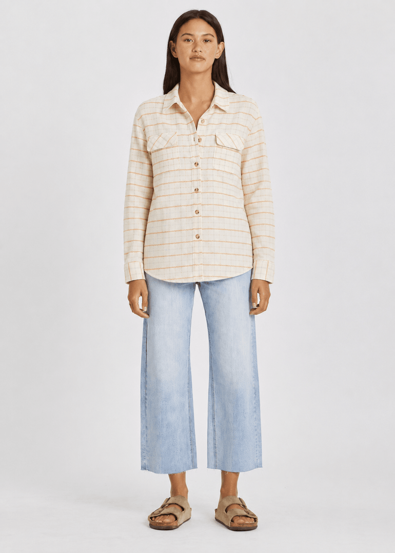 Sisstr Barker Fleece, White Sand - Stoke Outlets