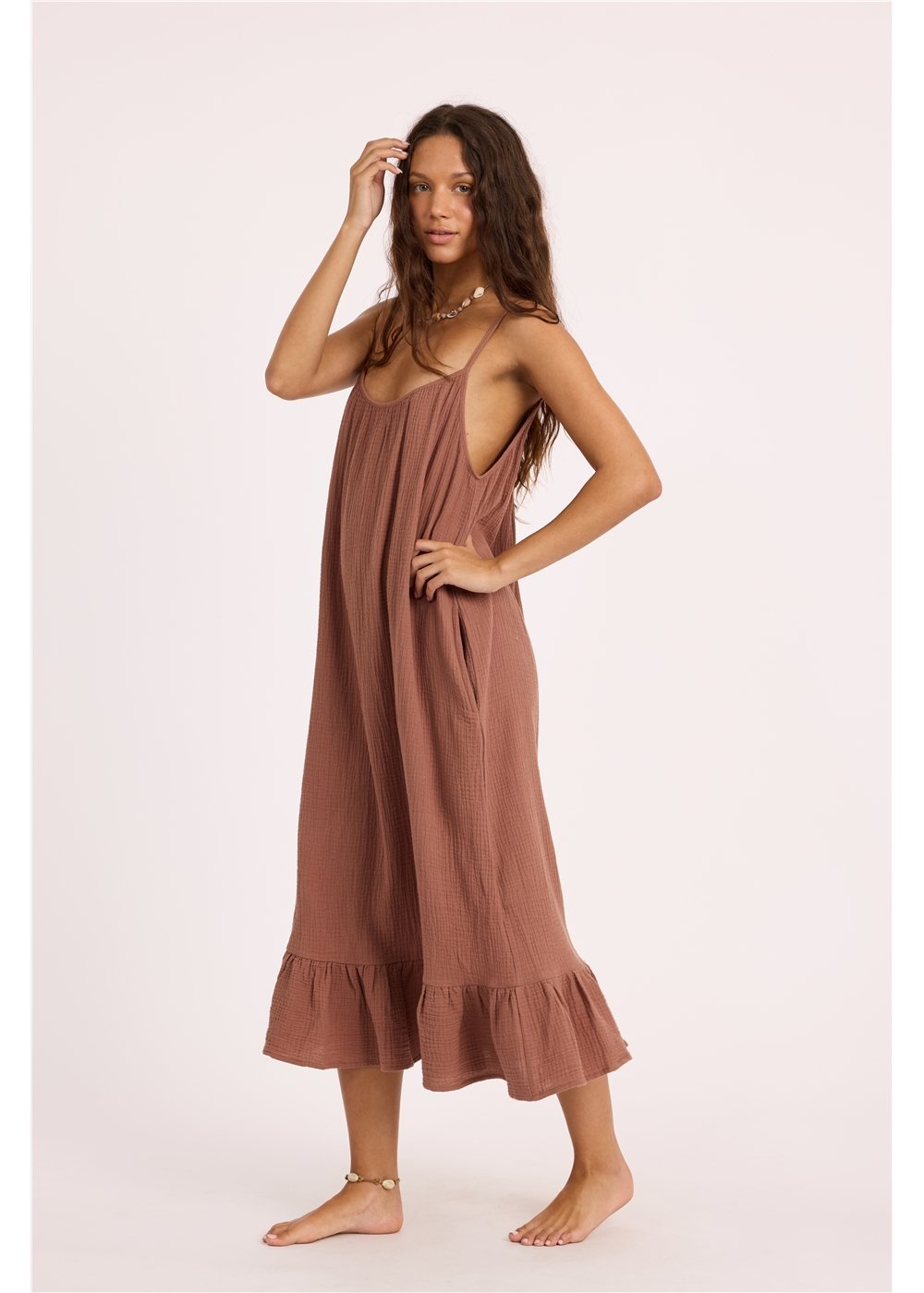 SISSTR BEACH CRUISER WOVEN DRESS-MUR - Stoke Outlets