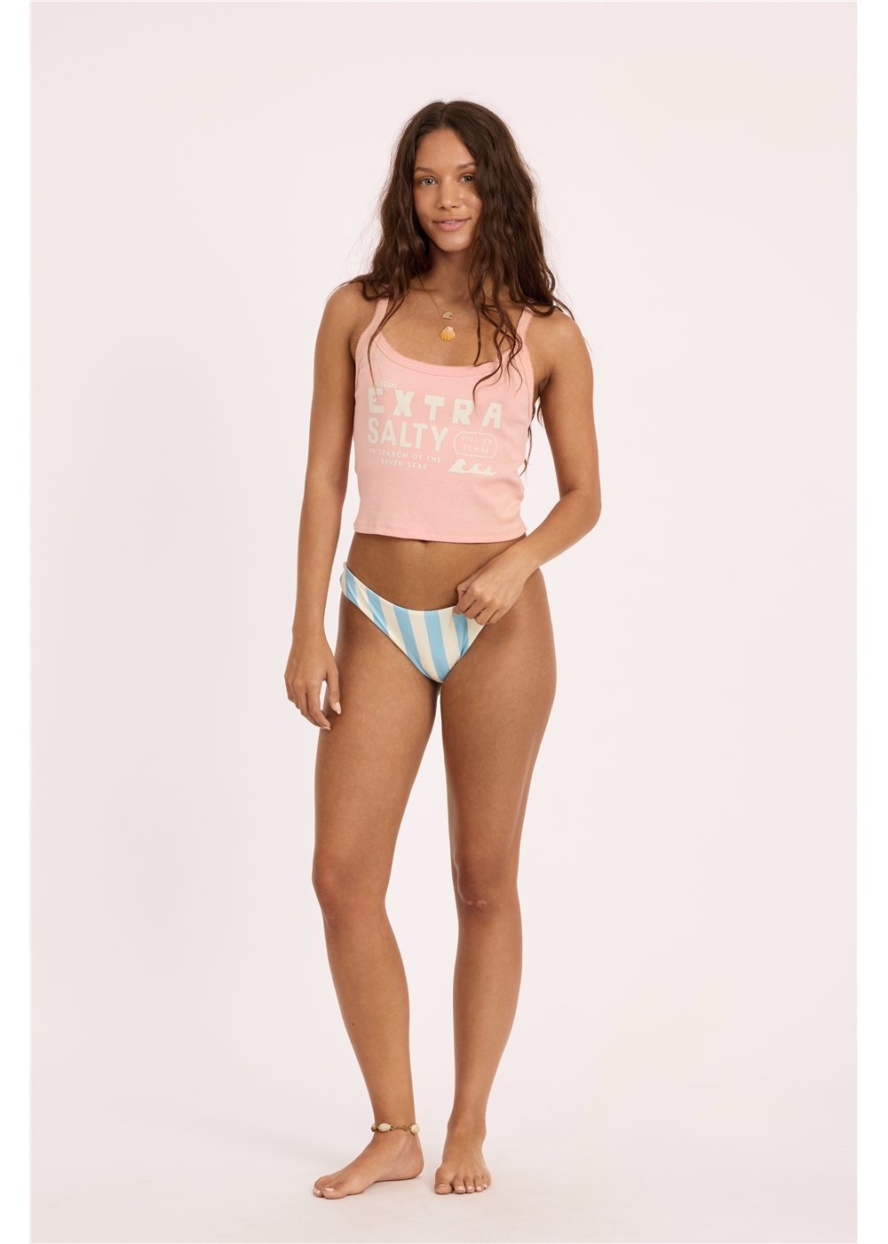 Sisstr BEACH CRUSH KNIT TANK-BBS - Stoke Outlets