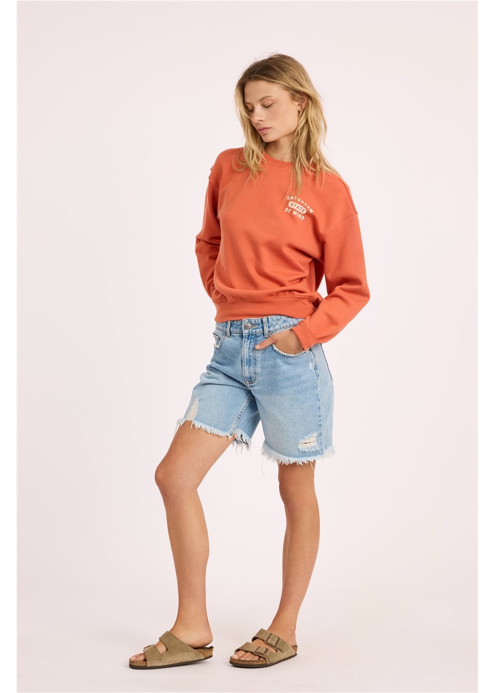 Sisstr CALM SEAS LS CREW-CAY - Stoke Outlets