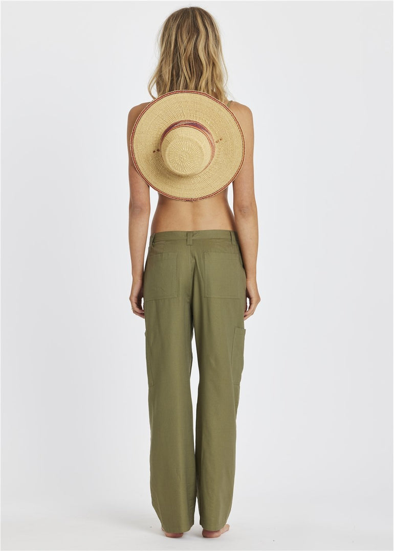 Sisstr Coral Crush Cargo Woven Pant - Stoke Outlets