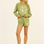 Sisstr COSMIC LS CREW FLEECE-ARM - Stoke Outlets