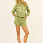 Sisstr COSMIC LS CREW FLEECE-ARM - Stoke Outlets