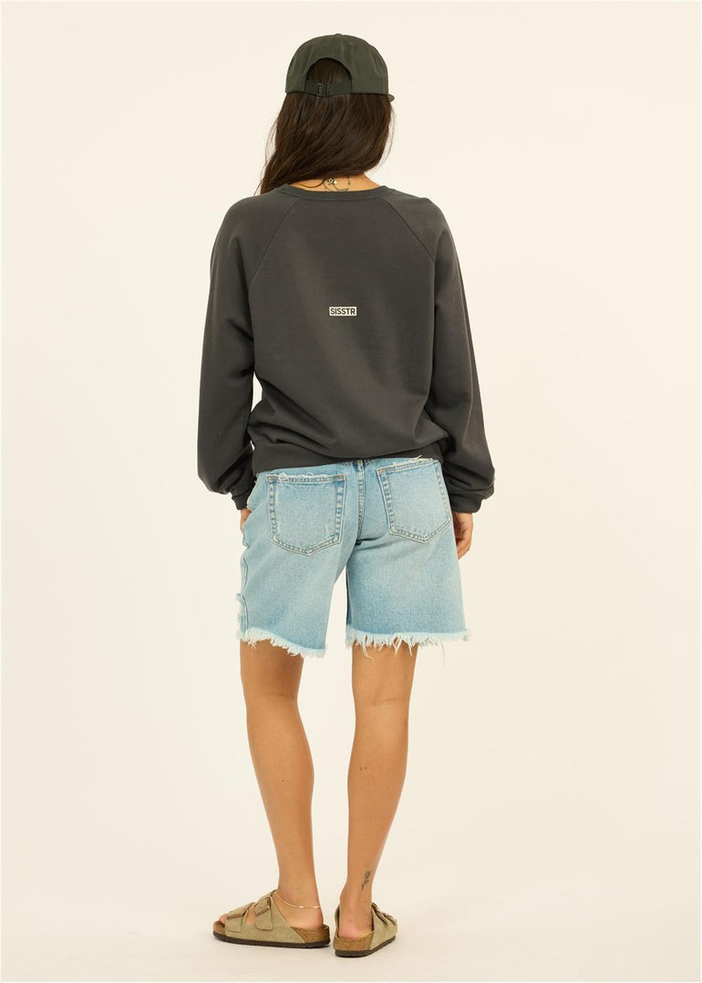 Sisstr COSMIC LS CREW FLEECE-VTB - Stoke Outlets