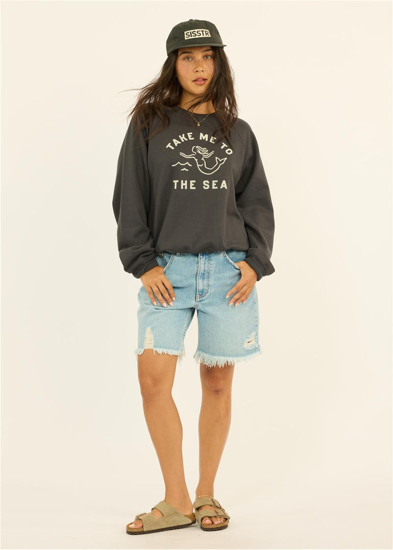 Sisstr COSMIC LS CREW FLEECE-VTB - Stoke Outlets