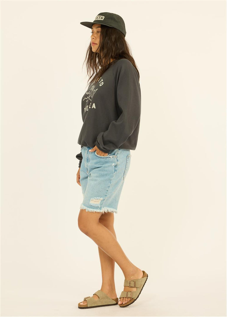 Sisstr COSMIC LS CREW FLEECE-VTB - Stoke Outlets