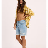 Sisstr DISTANT SHORES SS WOVEN TOP-SLL - Stoke Outlets