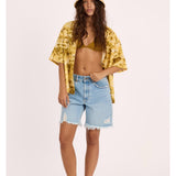 Sisstr DISTANT SHORES SS WOVEN TOP-SLL - Stoke Outlets