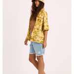 Sisstr DISTANT SHORES SS WOVEN TOP-SLL - Stoke Outlets