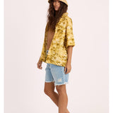 Sisstr DISTANT SHORES SS WOVEN TOP-SLL - Stoke Outlets