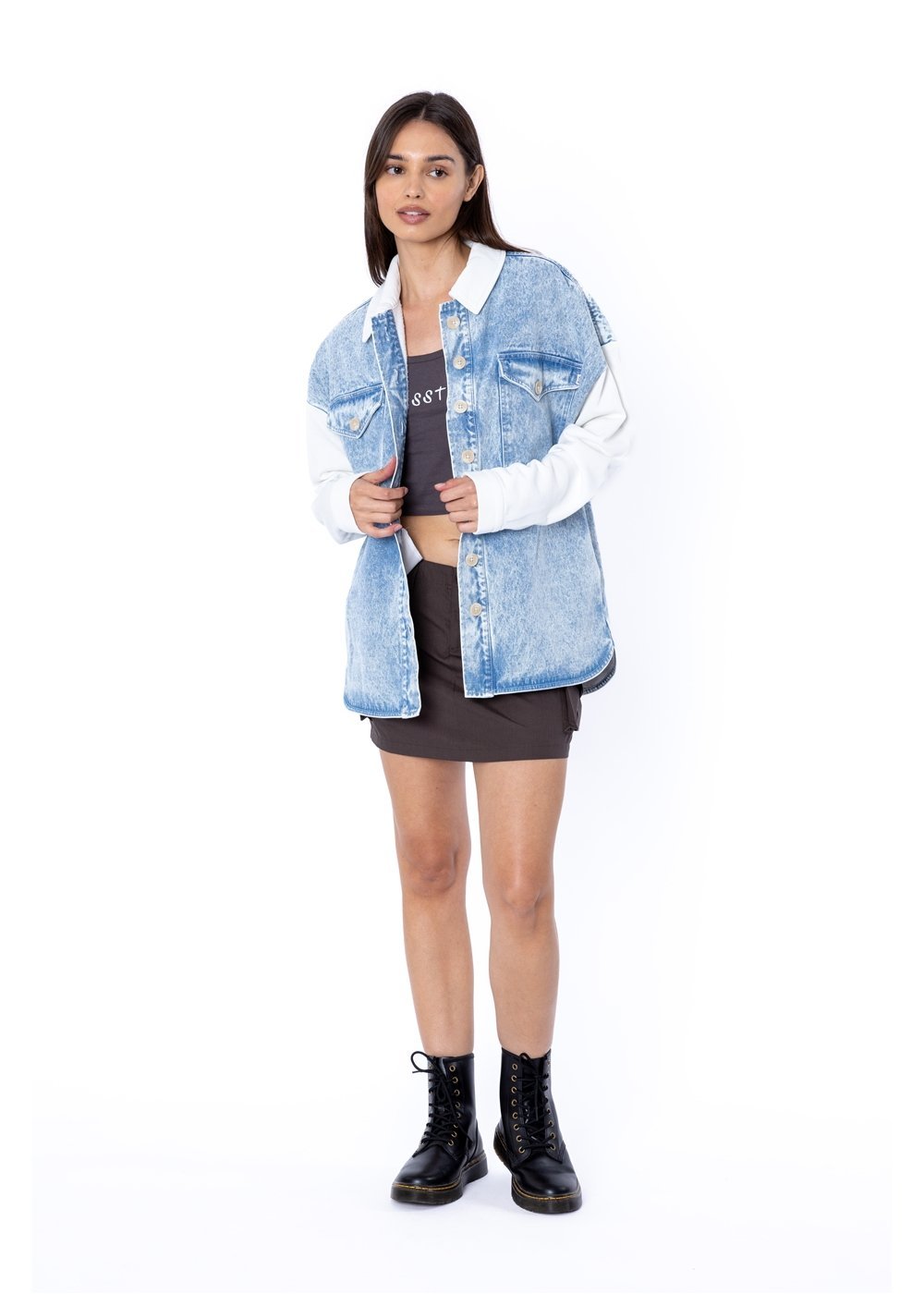 Sisstr Euphoria Long Sleeve Woven Jacket - Stoke Outlets
