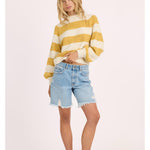 Sisstr FACE IN THE SUN SWEATER-HNG - Stoke Outlets