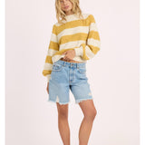 Sisstr FACE IN THE SUN SWEATER-HNG - Stoke Outlets