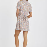 Sisstr Feeling Happy Short Sleeve Woven Dress - Stoke Outlets