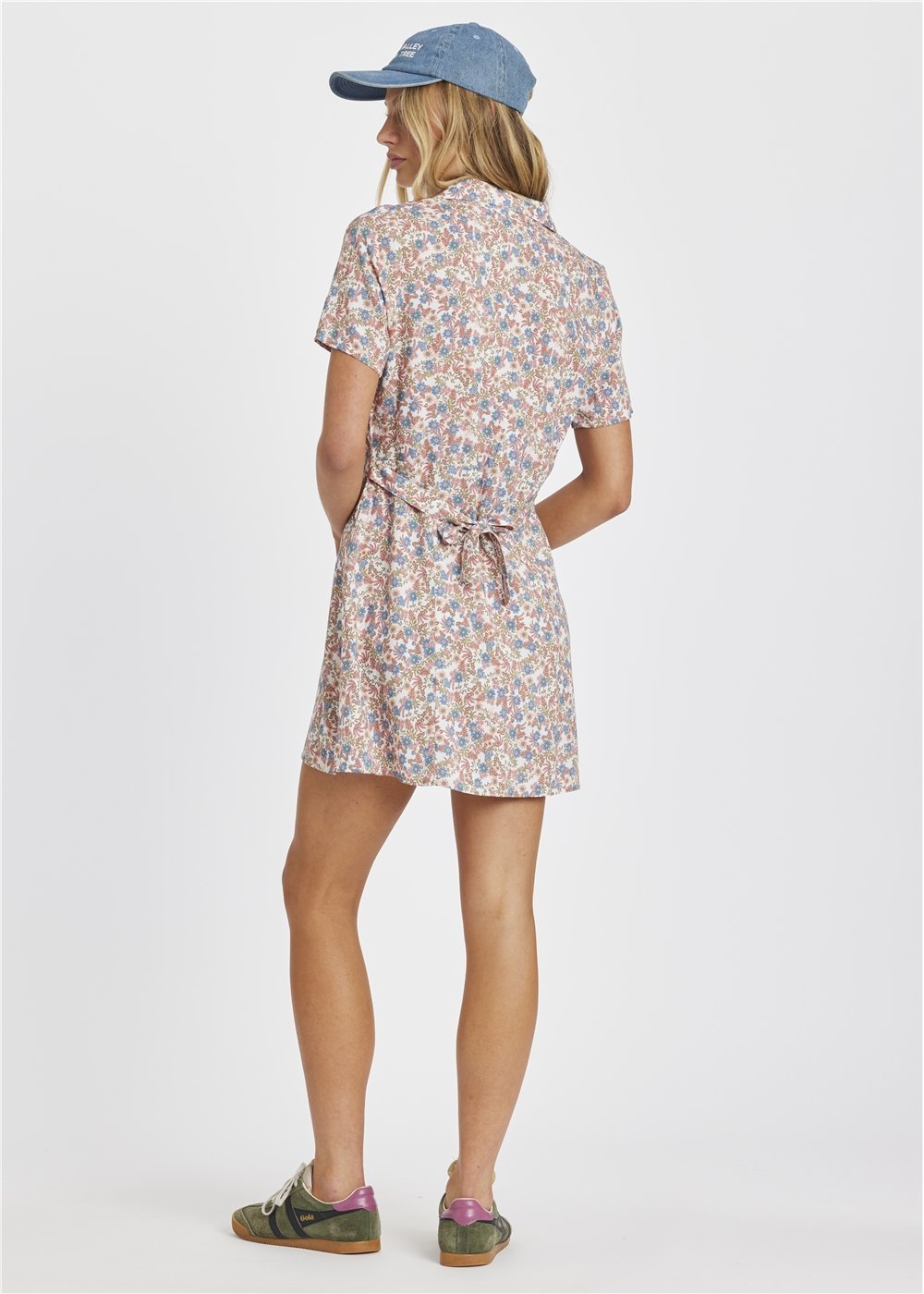 Sisstr Feeling Happy Short Sleeve Woven Dress - Stoke Outlets