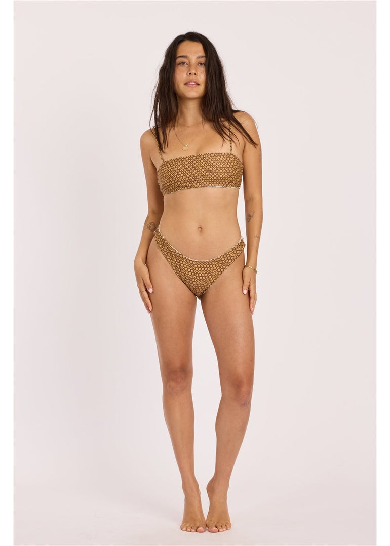 Sisstr FLORAL FOLKS REVERSIBLE BANDEAU-KON - Stoke Outlets